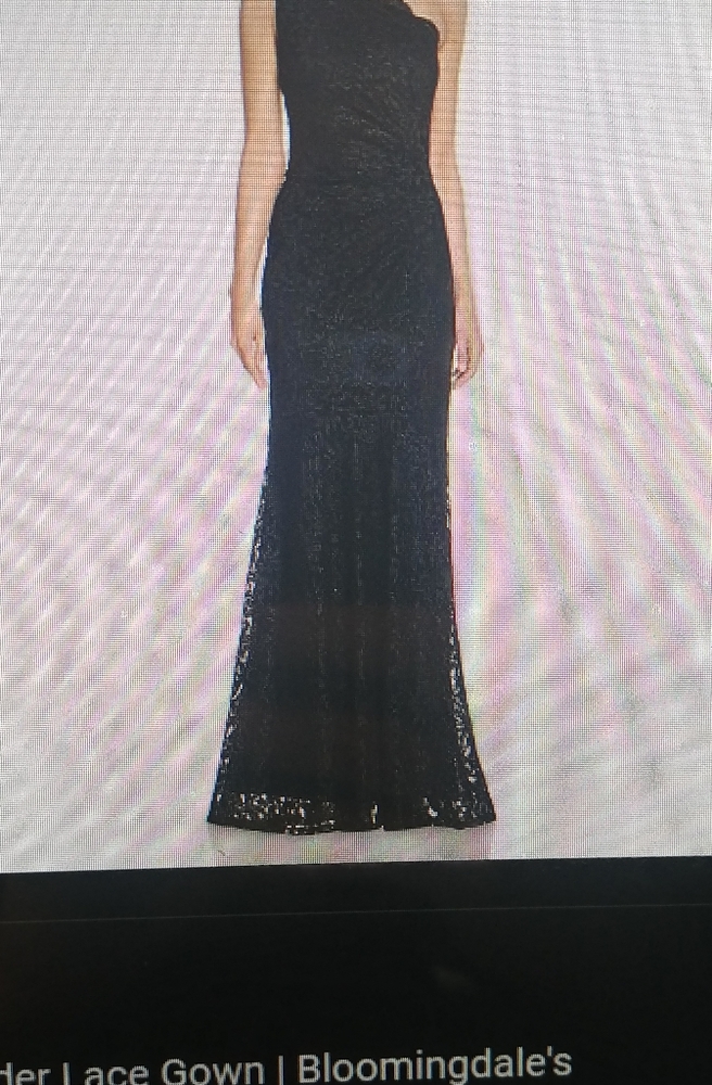 Decode 1.8 black lace one shoulder dress